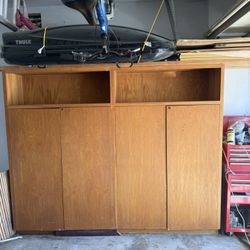 Garage Storage - Solid Wood - Cabinets (2)