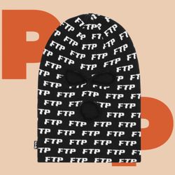 FTP Allover Logo Ski Mask
