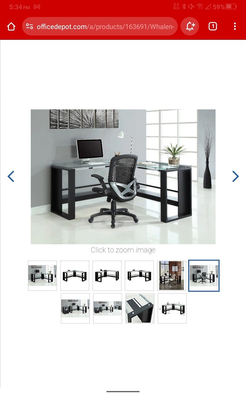 Whalen Jasper l Shaped Desk
