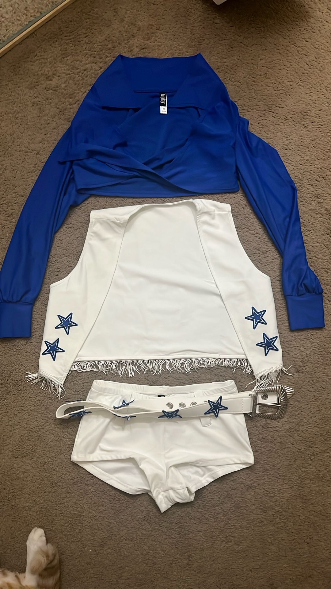 Dallas Cowboy Cheerleader Costume