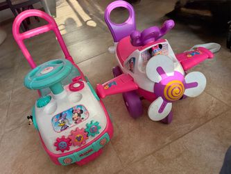 Minnie Mouse Kids Ride-On Toy Set $10