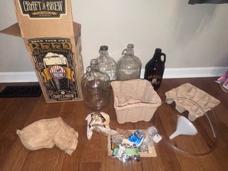 Brew Beer Kit And Growlers