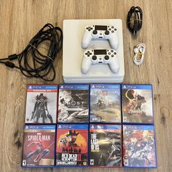 Playstation 4 (ps4) slim + games