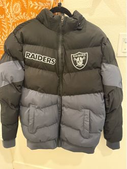 Raiders puffer jacket