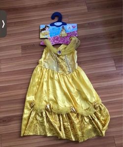 Beauty and the Beast Belle Halloween Costume Kids Dress Size 7/8