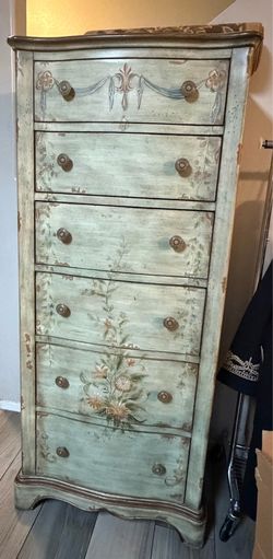 Blue Painted Lingerie Chest by Thomasville