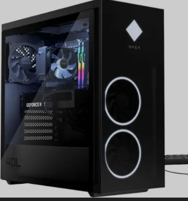HP Omen 40L Ryzen 7 7700 with RTX 4060TI + Tons Of extras 