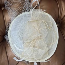 Fascinator Hats for Women Tea Party Headband Kentucky Derby Wedding Flower Mesh NEW w Bag