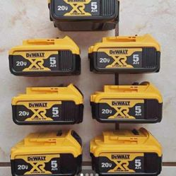 DeWalt New 5ah Battery 20v XR