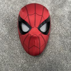 New* Spider-Man Movie Full Head Mask Cosplay with Moving Eyes And Type C Charger