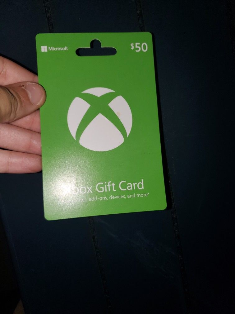 Physical Xbox Card