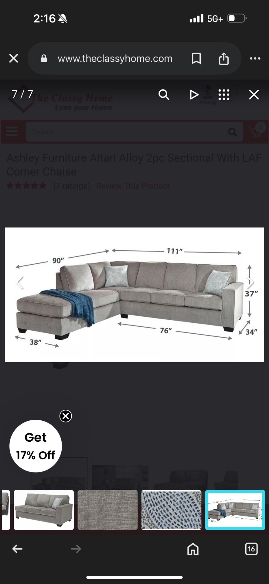 Sectional Couch
