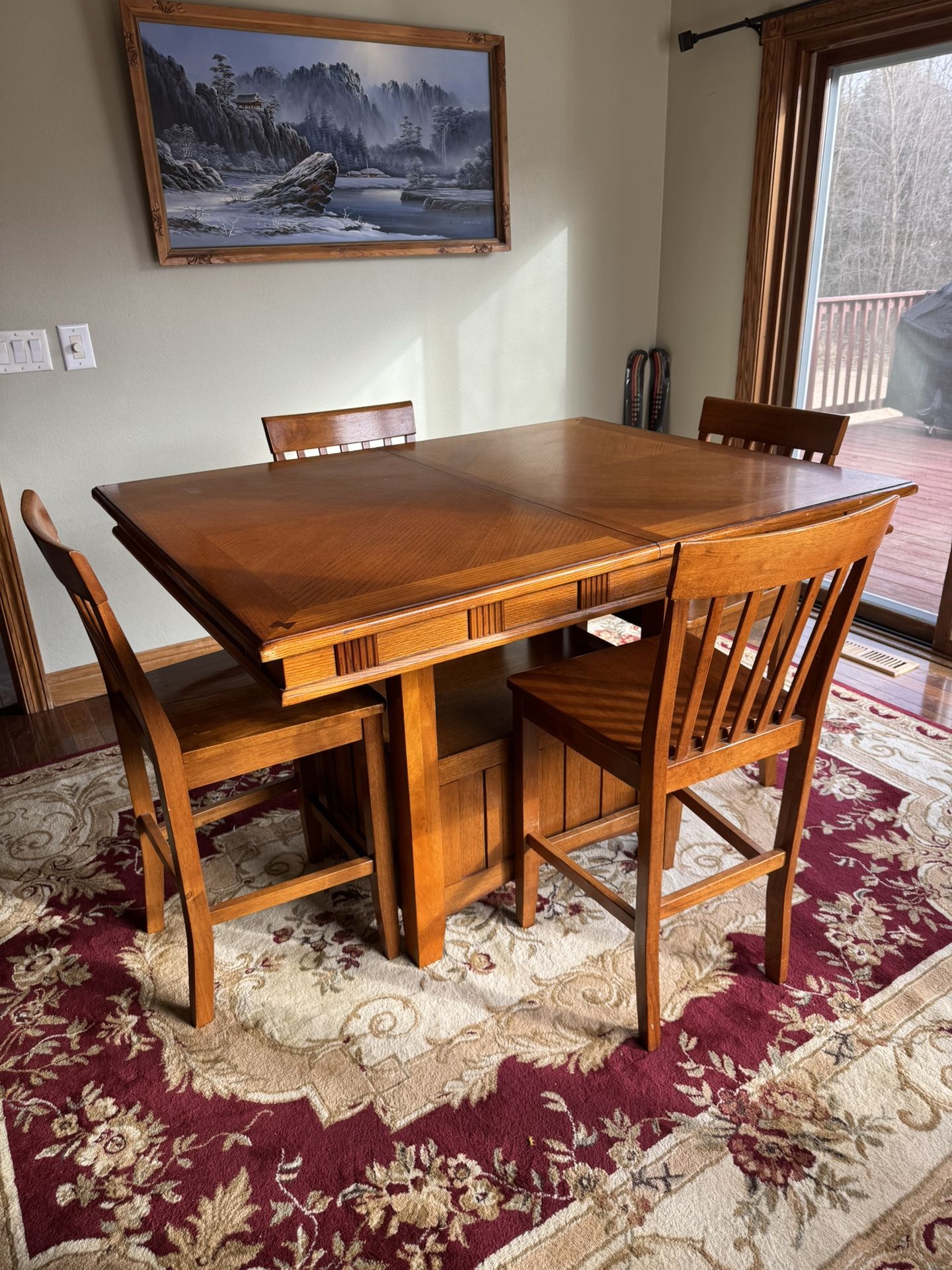 Dining Room Table With Four Chairs