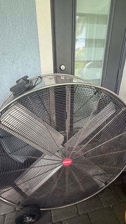 Shop-Air Large Industrial Floor Fan