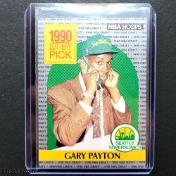 1990 Gary Payton NBA Hoops Rookie Card