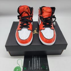 Air Jordan 1 Mid Size 5Y In Men 