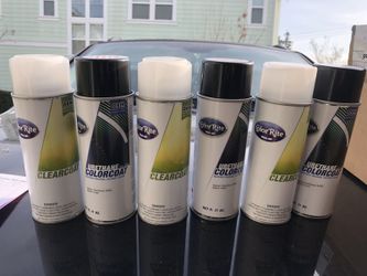 Color Rite OEM color matching polyurethane paint and clear coat