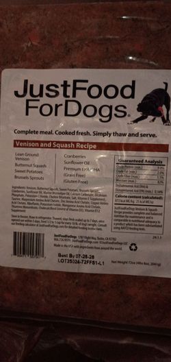 Dog food
