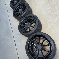 Tesla Model Y 21/22 Inch Wheels 3 Piece Rims 5 Lugs 