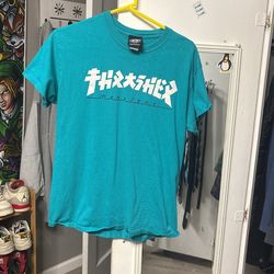 ThrasherXGodzilla T shirt