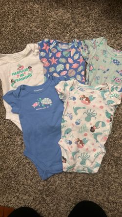 3-6 Months Summer Baby Girl Onesie 