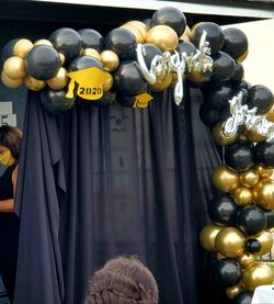 Graduation 🎓 balloon backdrop 🎈🎈