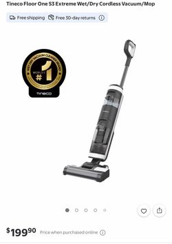 Tineco Floor One S3 Extreme Cordless Vacuum Mop