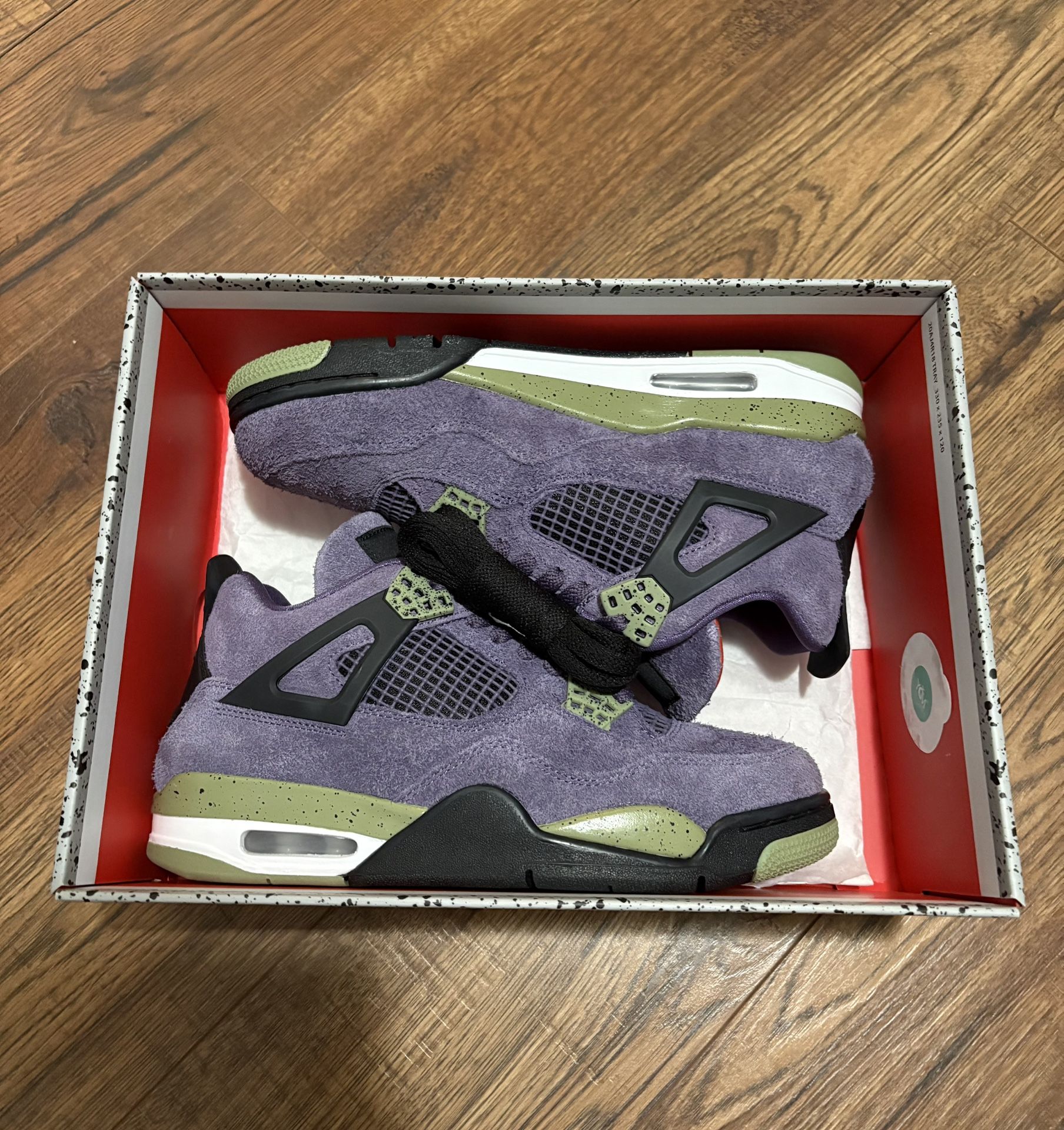 Jordan 4 Canyon Purple