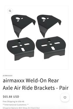 Air bag brackets