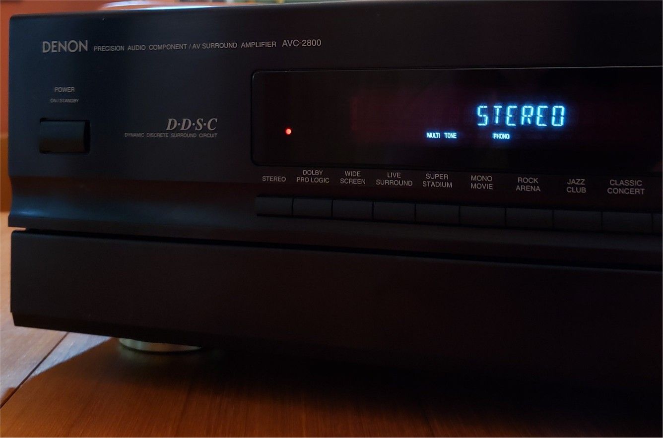 Denon AVC-2800 Vintage Integrated Amplifier 85 wpc Beautiful Shape!