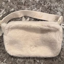 Victoria's Secret Pink Plush Belt Bag
