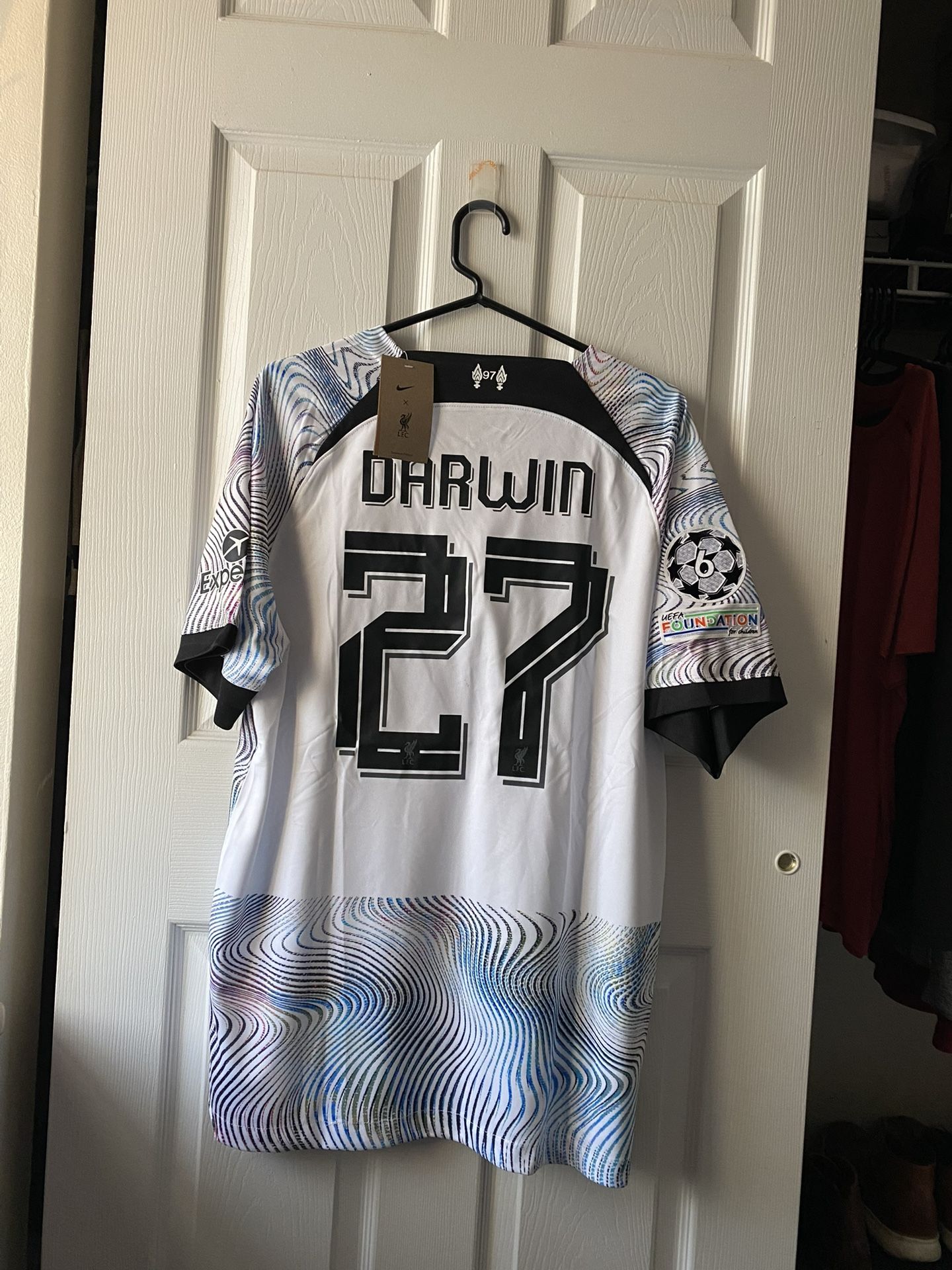 Darwin Nunez Liverpool Jersey