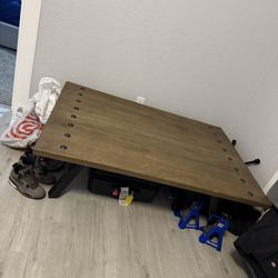 Brown & Black Coffee Table