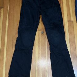Female Motorcycle pants iron workers