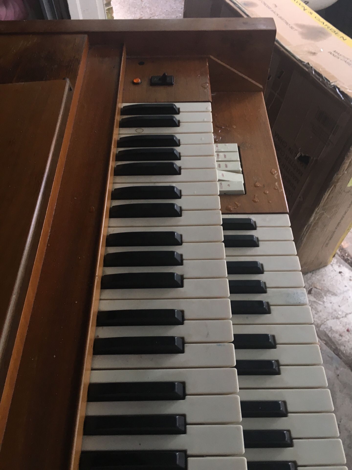 Organ piano