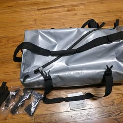 BMW Motorrad Motorcycle Roll Top Waterproof 50L Tail Bag