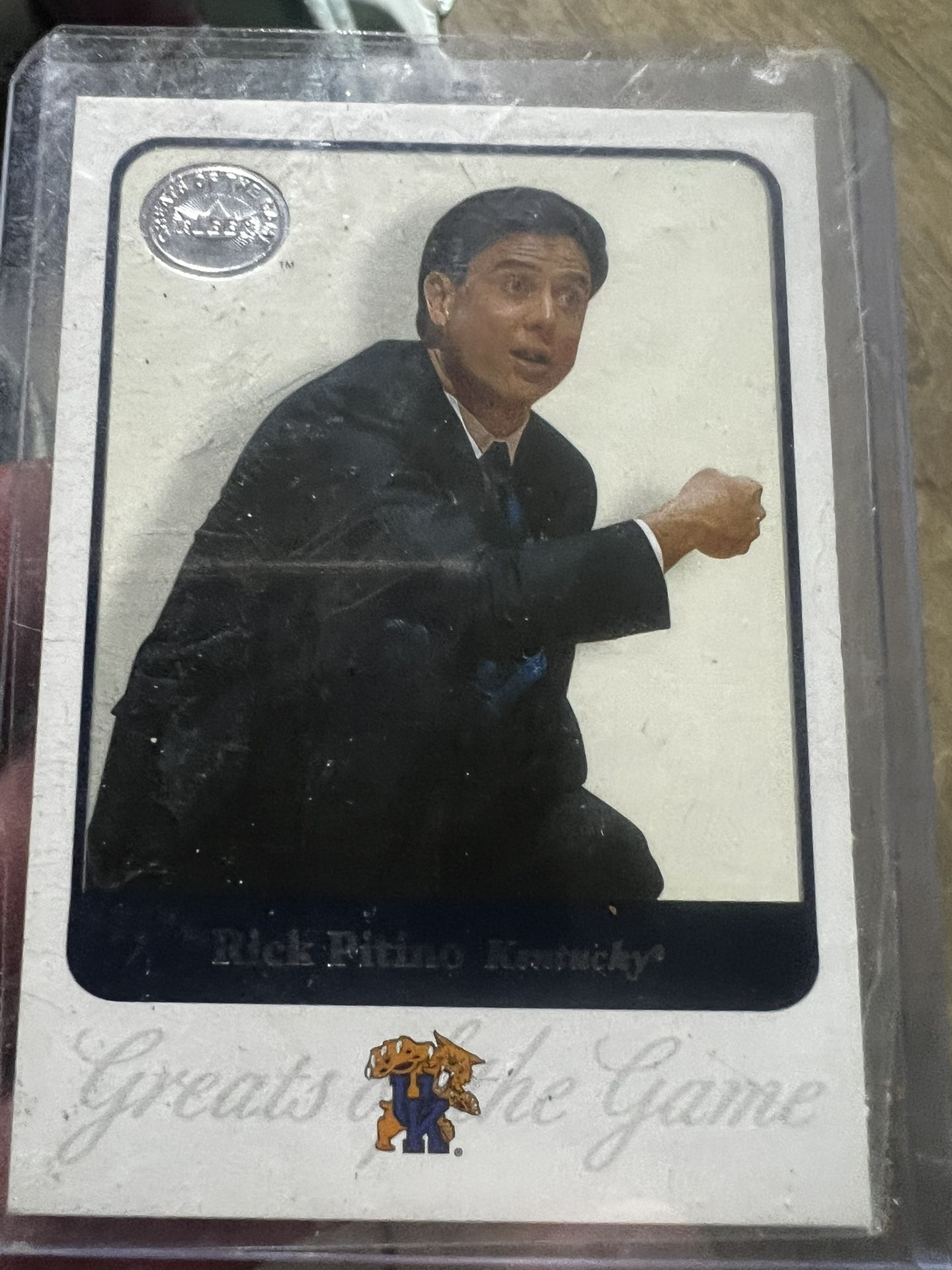 2001 Fleer Skybox Greats Of The Game Rick Pitino