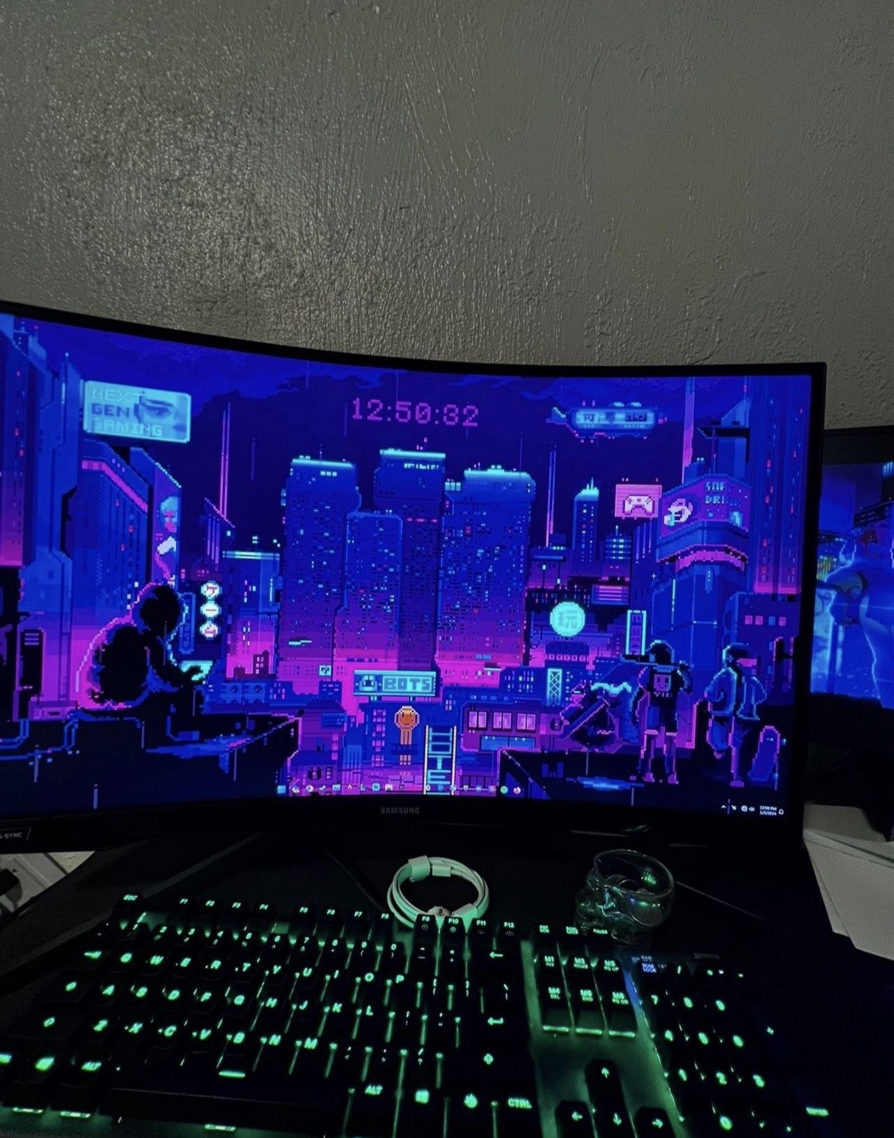 SAMSUNG Odyssey G7 Series 27 inch Gaming Monitor LC27G75TQSNXZA