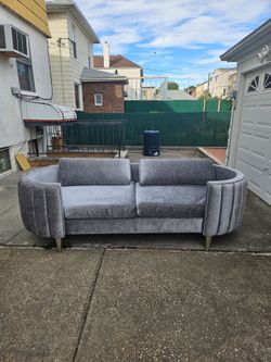 Beautiful velvet sofa