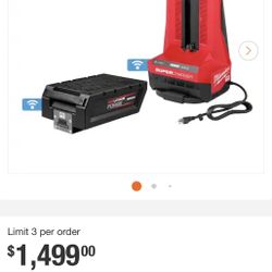 MX FUEL Lithium-Ion REDLITHIUM FORGE HD12.0 Battery Pack with MX FUEL Super Charger Expansion Kit