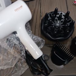 Brand New Hair Dryer 3 Attachments  $35
