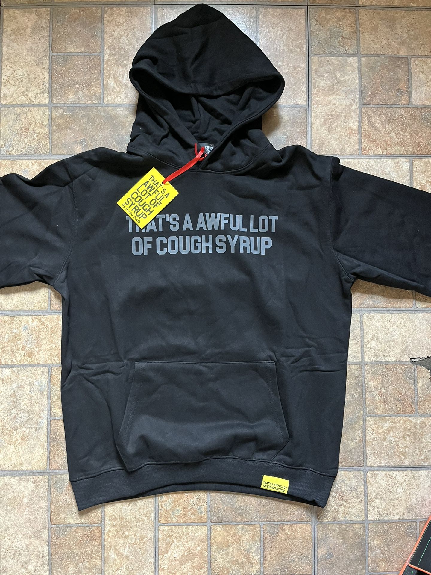 Cough Syrup Black Hoodie
