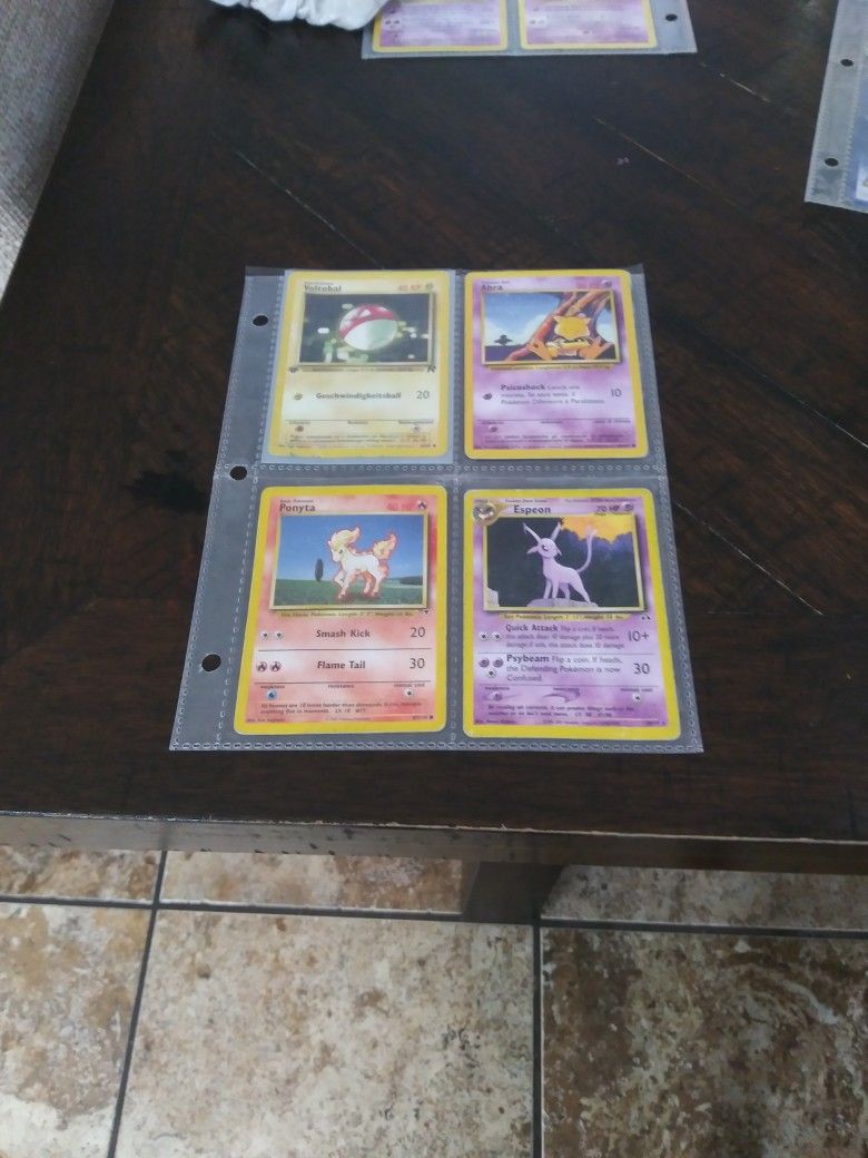 995 Pokemon Cards And 1edition