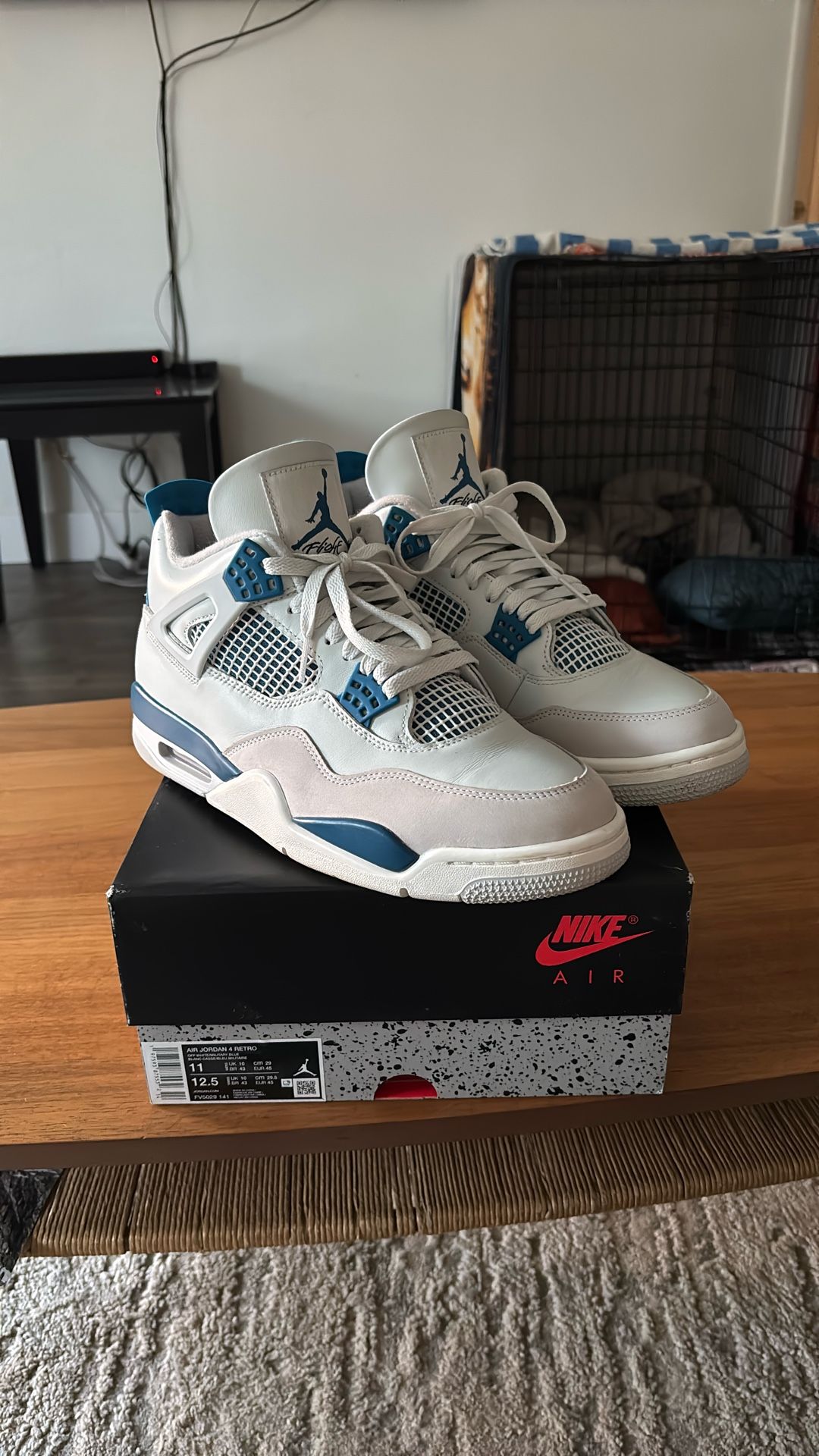 Jordan 4 Military Blue 2024