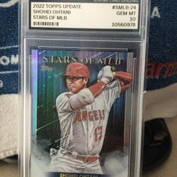 Los Angeles Angels Shohei Ohtani 2022 Stars Of MLB #SMLB Gen Mint 10