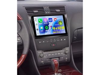 Inefala 2+64G Android 15 CarPlay Car Stereo Radio for 2004-2011 Lexus GS300
