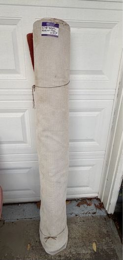 5x8 Wool Rug with Pad