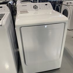 Samsung White 7.2 Cu. Ft. Electric Dryer With Sensor Dry