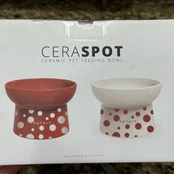 🔥 PETKIT Ceramic Pet Bowl Set (2 pcs) – Like New