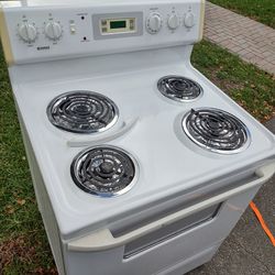 Coil stove range oven
